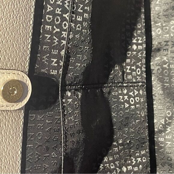 KATE SPADE Grand Street Colorblock Lydia hand bag tote bag tan black - Picture 11 of 16